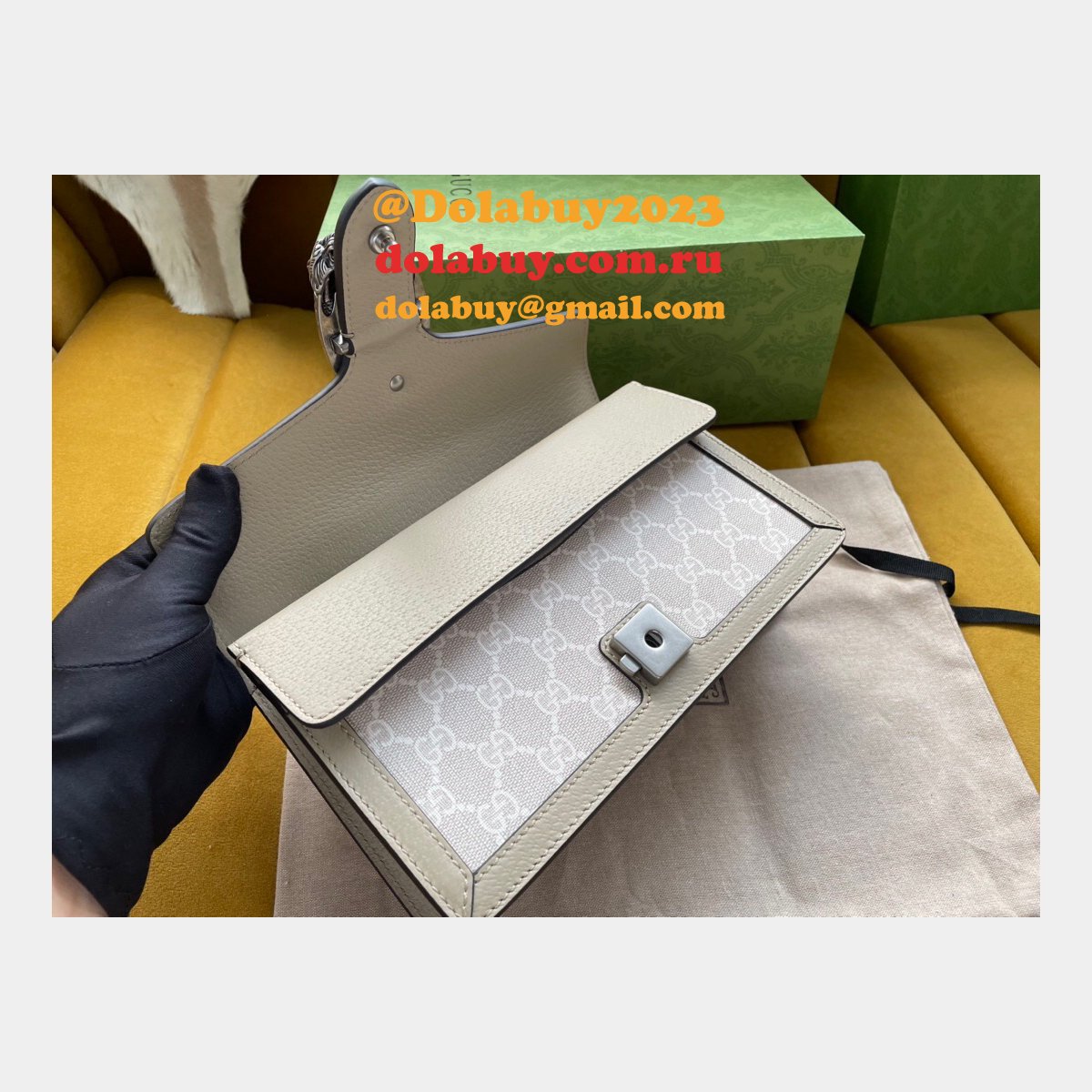 replica G*u*i #499623 dionysus designer velvet shoulder bag