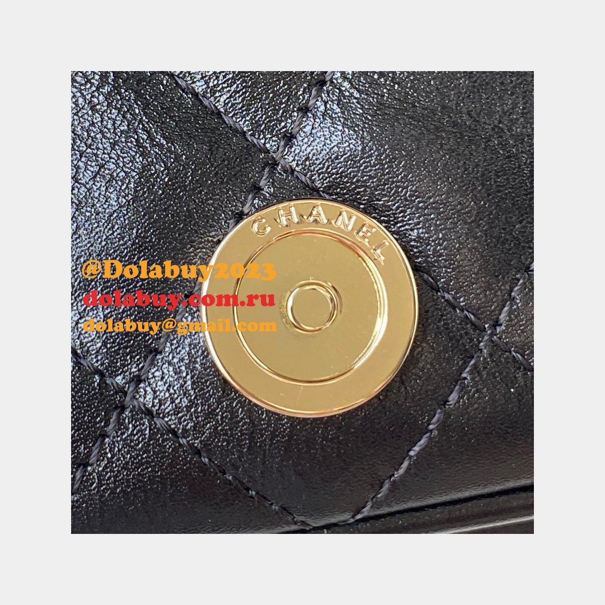 High Quality Replica Designer Backpack AS2908 Black/White Bag 18CM