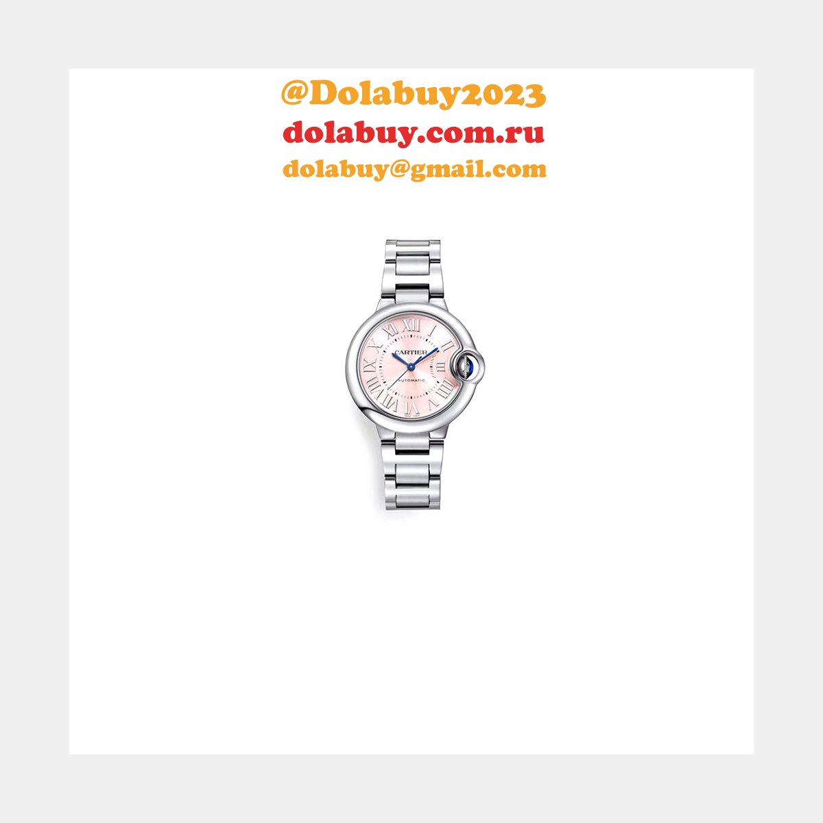 Cartier 33mm Ballon Bleu de Cartier watch