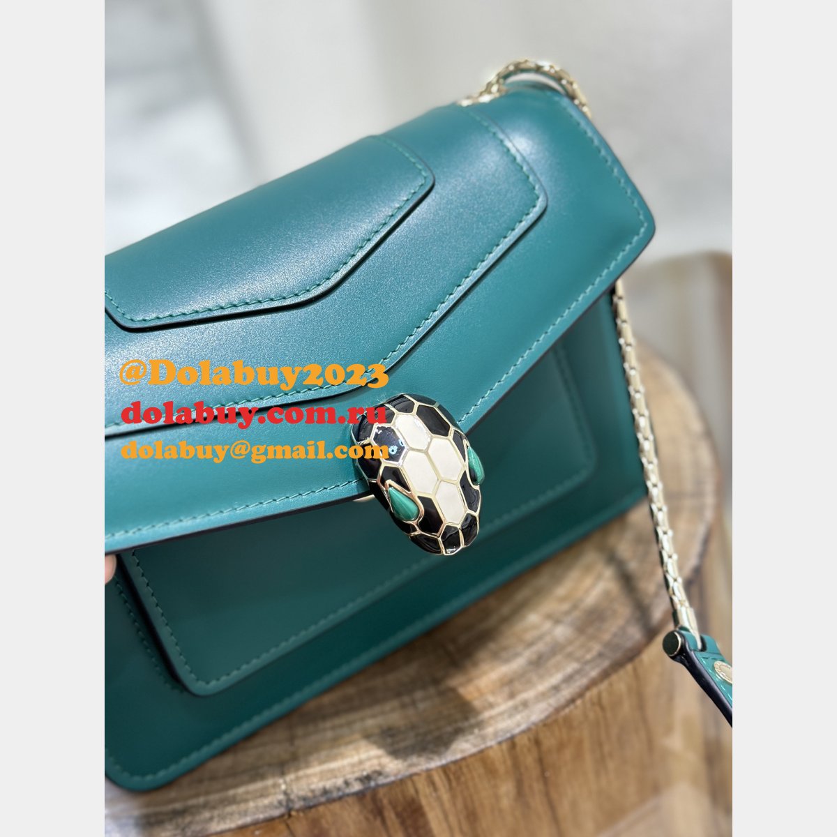 Duplicate BVLGARI SERPENTI FOREVER Crossbody Bags 289676