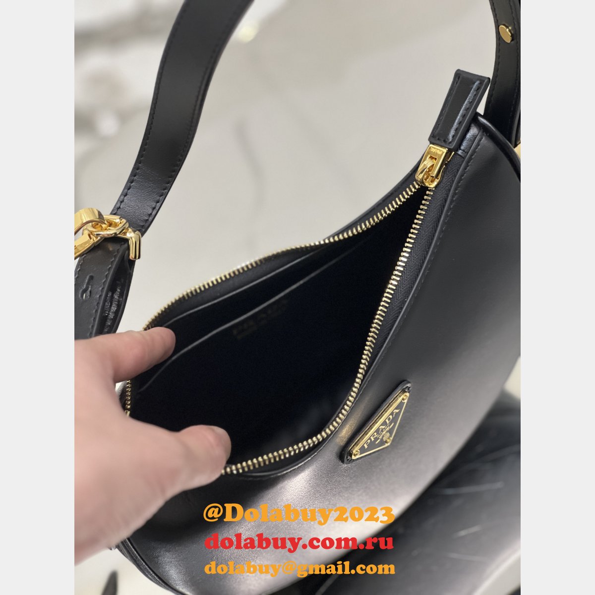 Prada High Quality Moon Hobo handbag