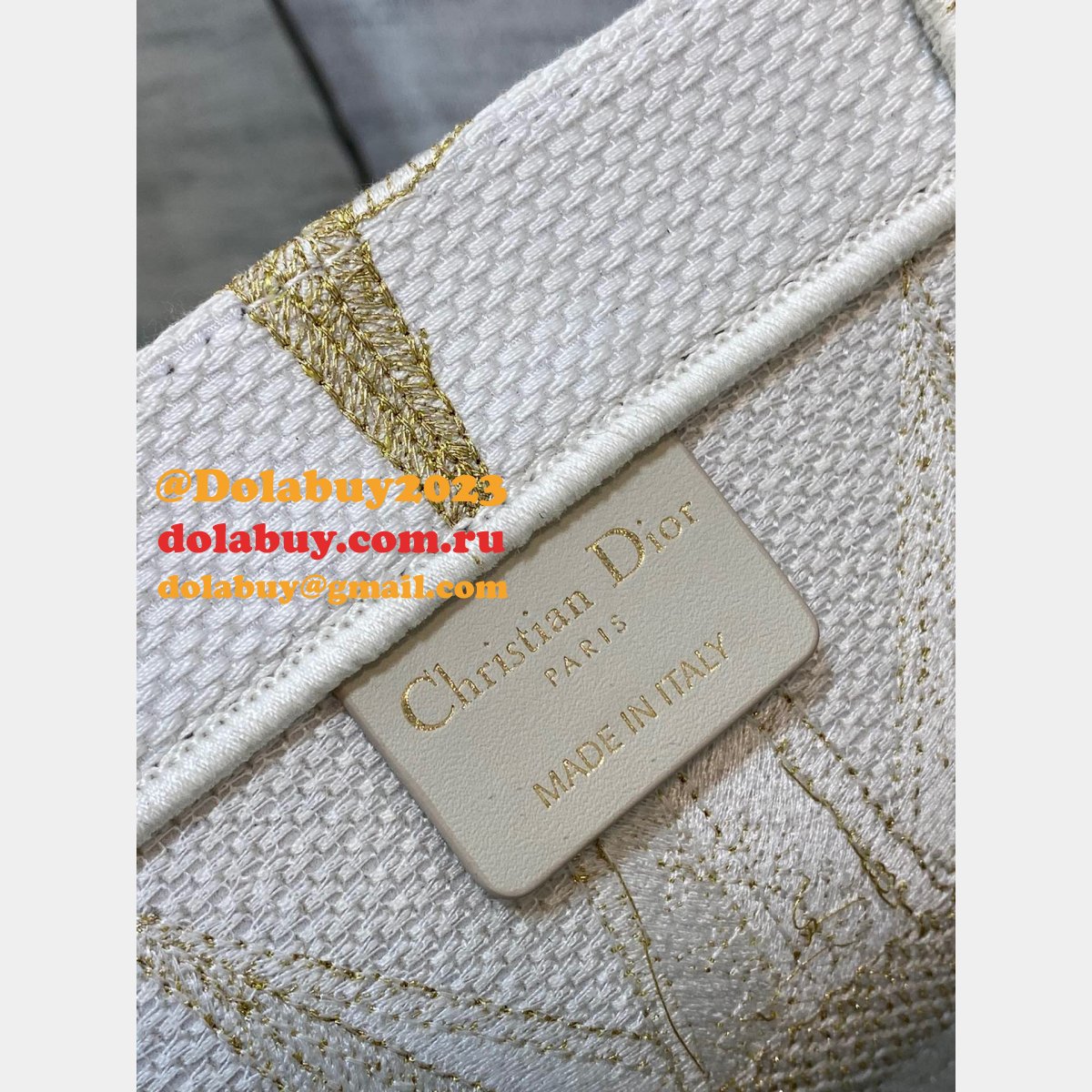 Christian Dior CD Book Tote 26.5/36/41.5 Replica Wholesale