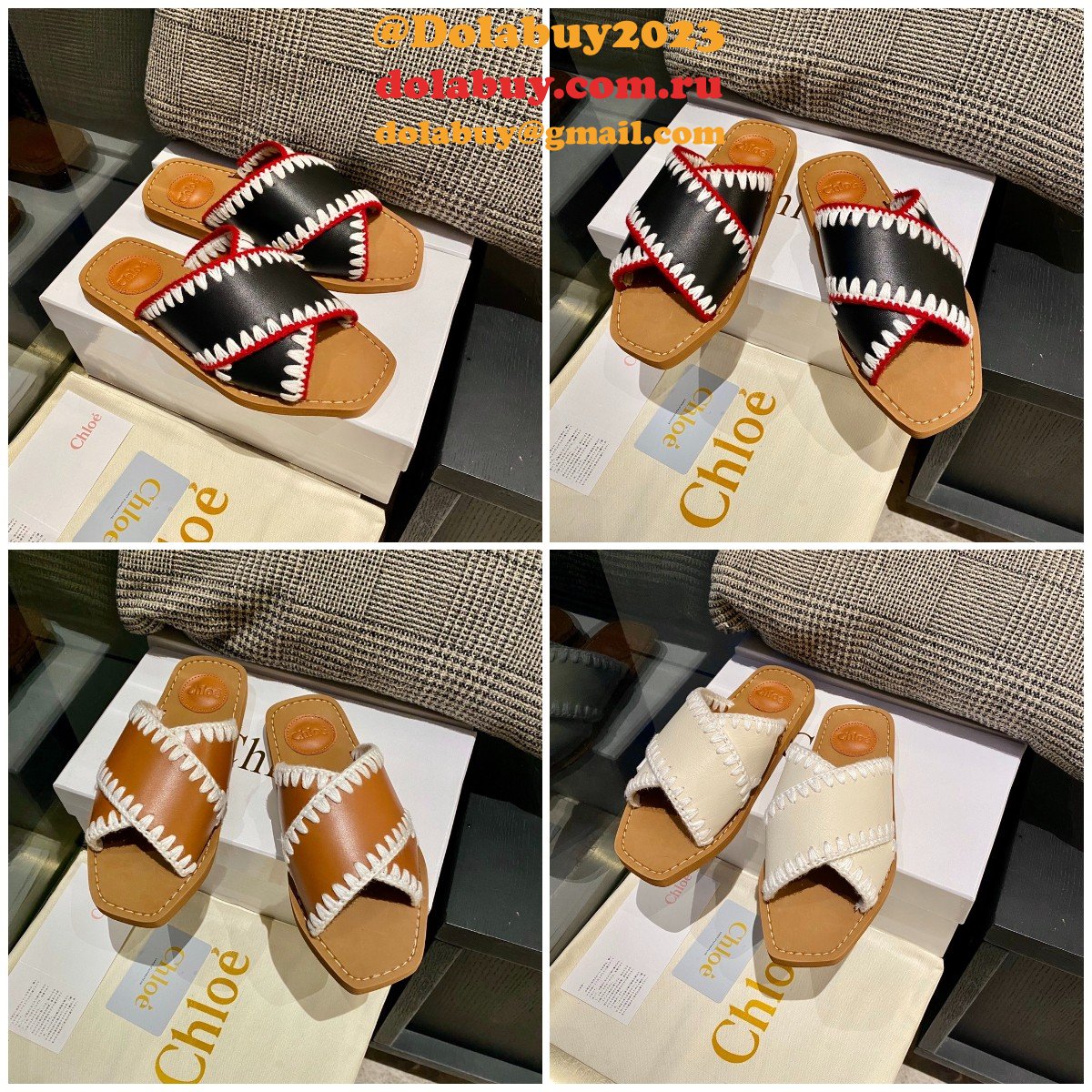 Sandals High Quality Replica Luxury Design Chloe Shoes