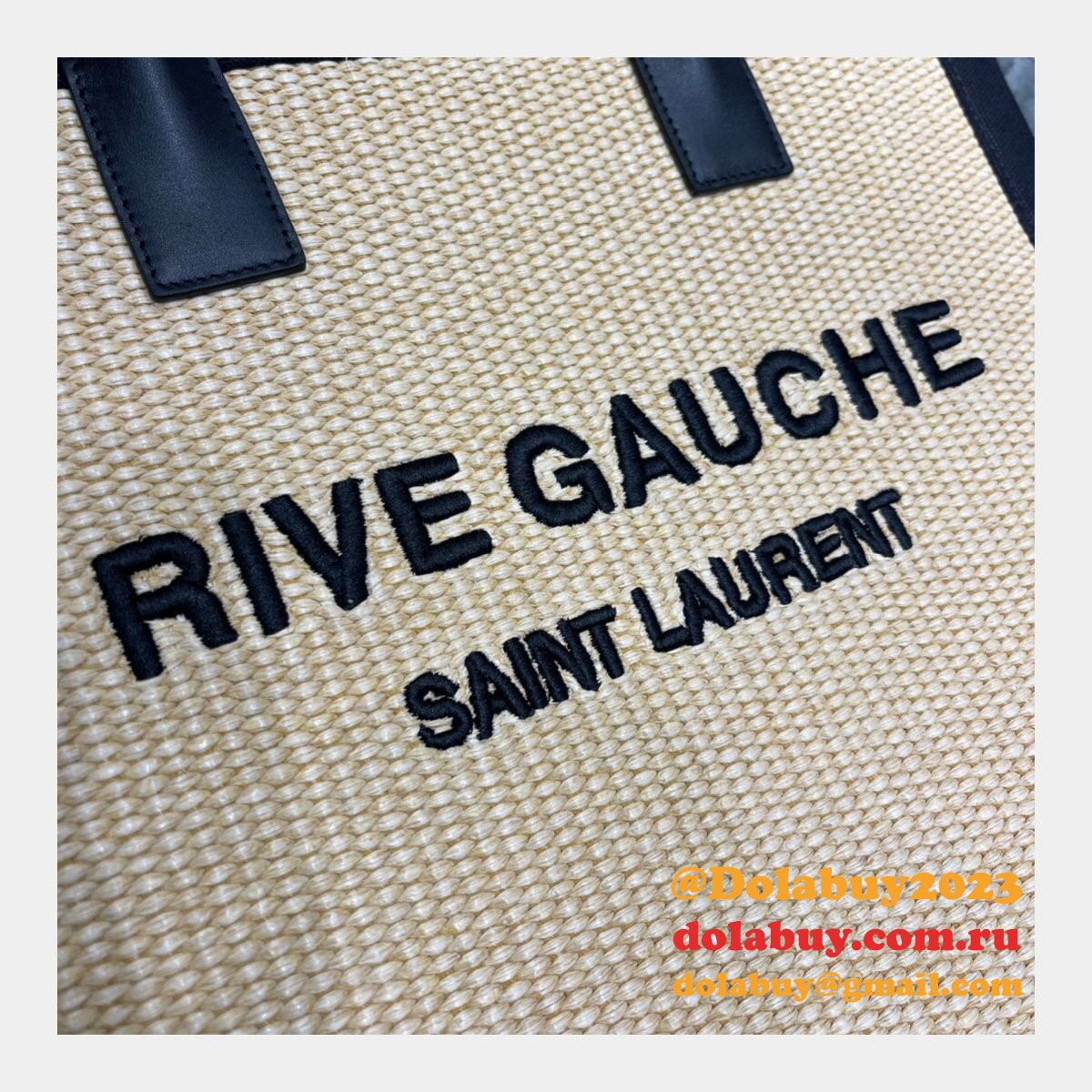 High Quality Saint Laurent Tote Replicas 631682  Rive Gauche Shopping Bag