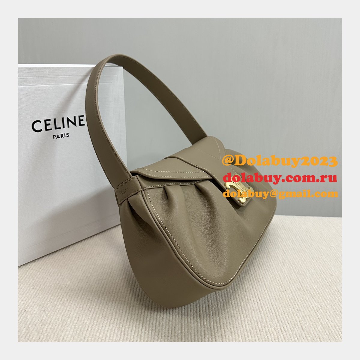 Top Quality Celine POLLY Triomphe 115633 handbag