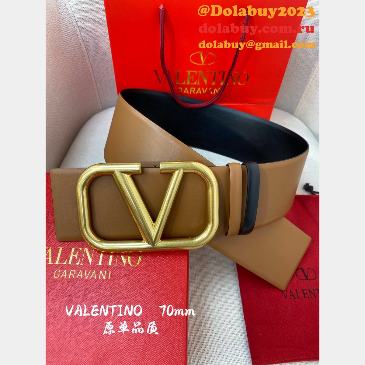 High Quality Valentino AAA Quality Fake Belts For Women
