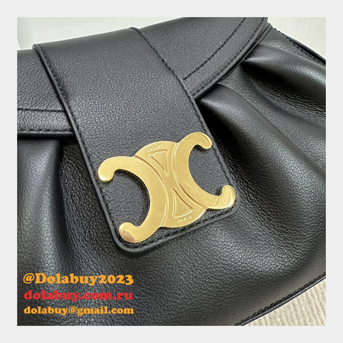 Top Quality Celine POLLY Triomphe 115633 handbag