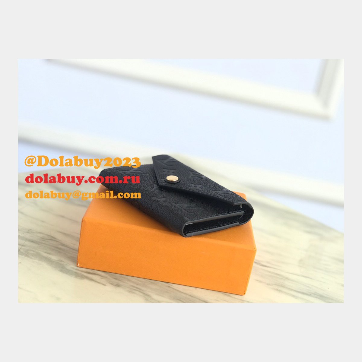 Replica Victorine Wallet Monogram Empreinte Leather M64060