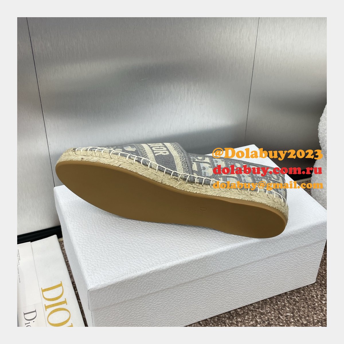 Wholesale Fashion Dior Granville Espadrille