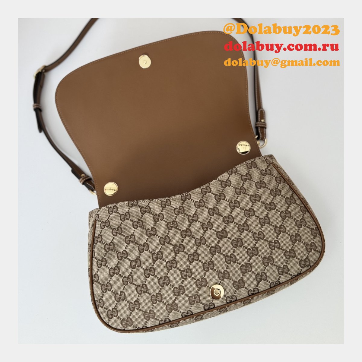 G*u*i blondie shoulder top handle 1:1 mirror 815716 bag