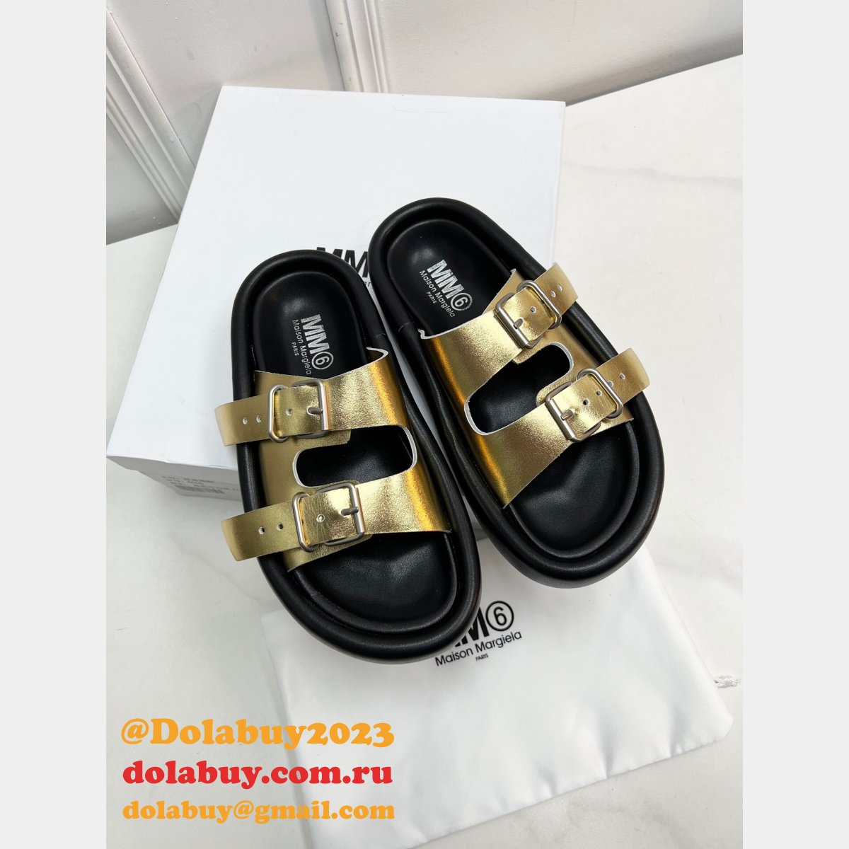 buy ma*s*n Ma*i*la replica high quality sandals shoes