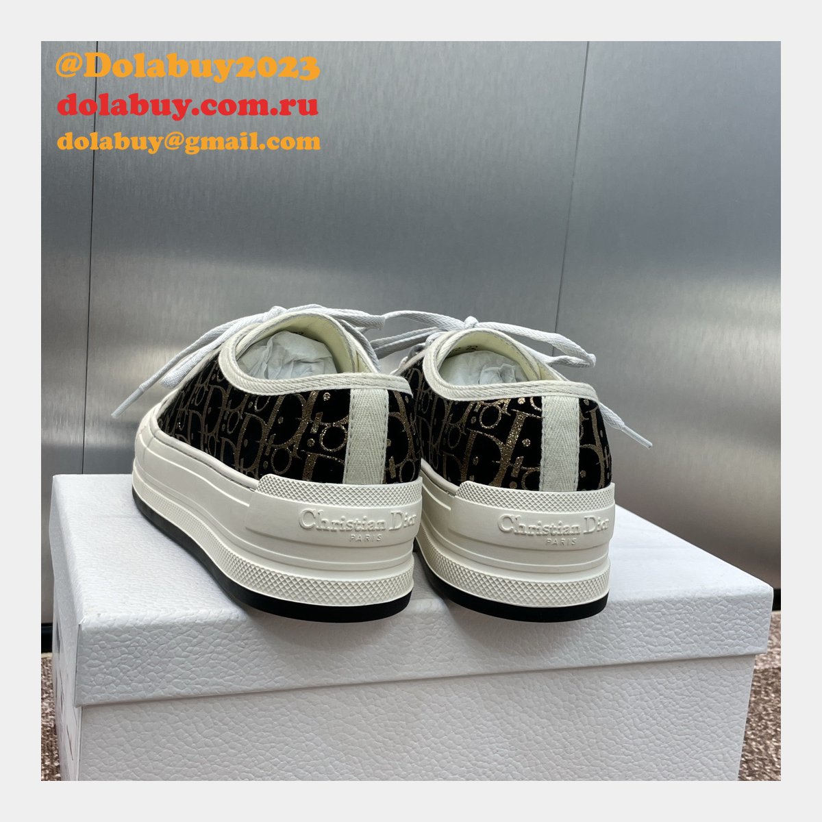 Wholesale Walk N Dior Platform Sneaker Inspired