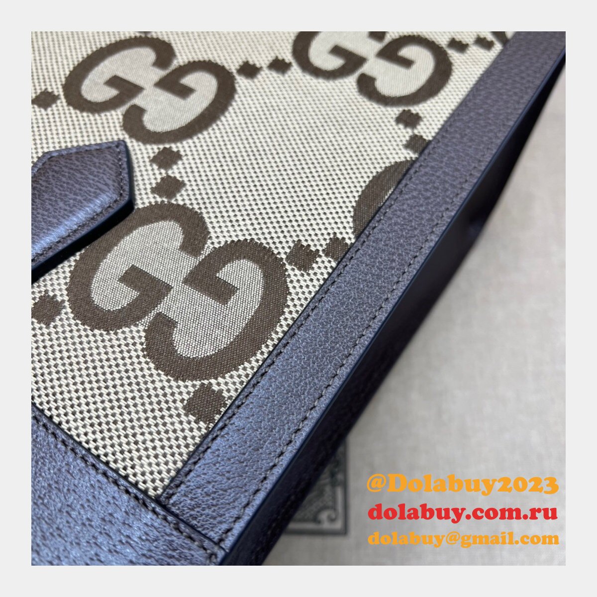 best 25+ deals for G*u*i replica diana 655658 python tote bag