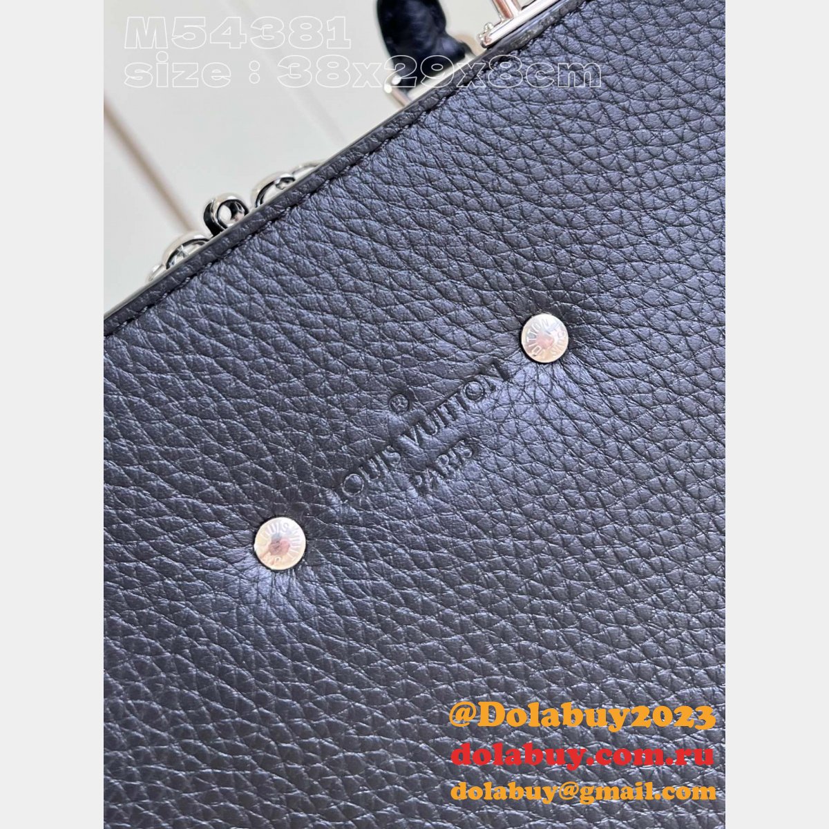 1:1 Mirror Shop Louis Vuitton Armand Briefcase Taurillon M54381 Bag