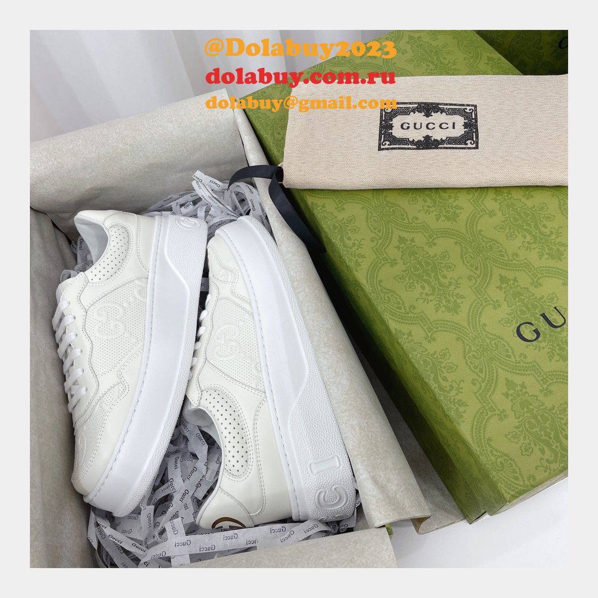 G*u*i replica gg logo shoes online