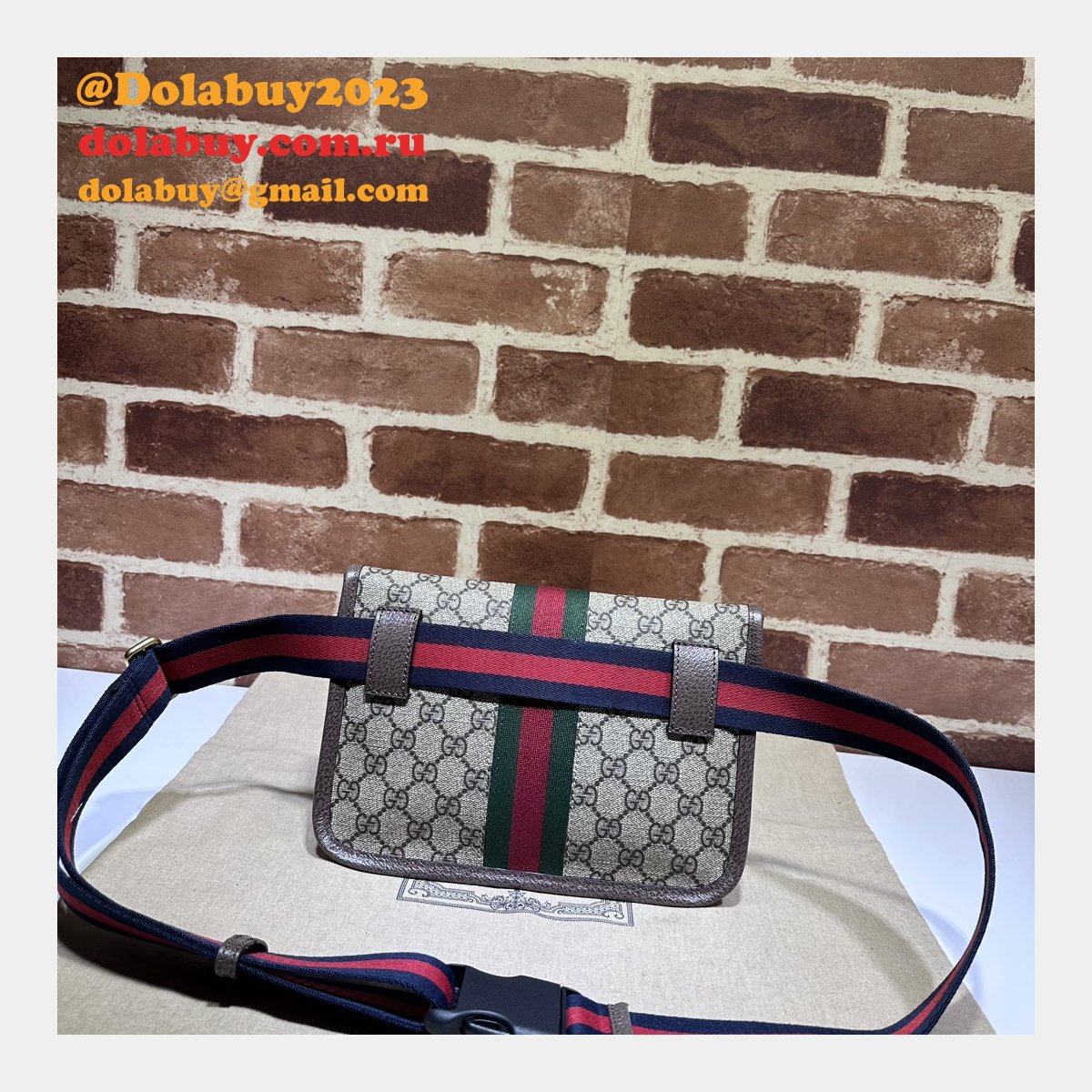 ophidia gg perfect G*u*i 752597 belt ebony supreme replica bag