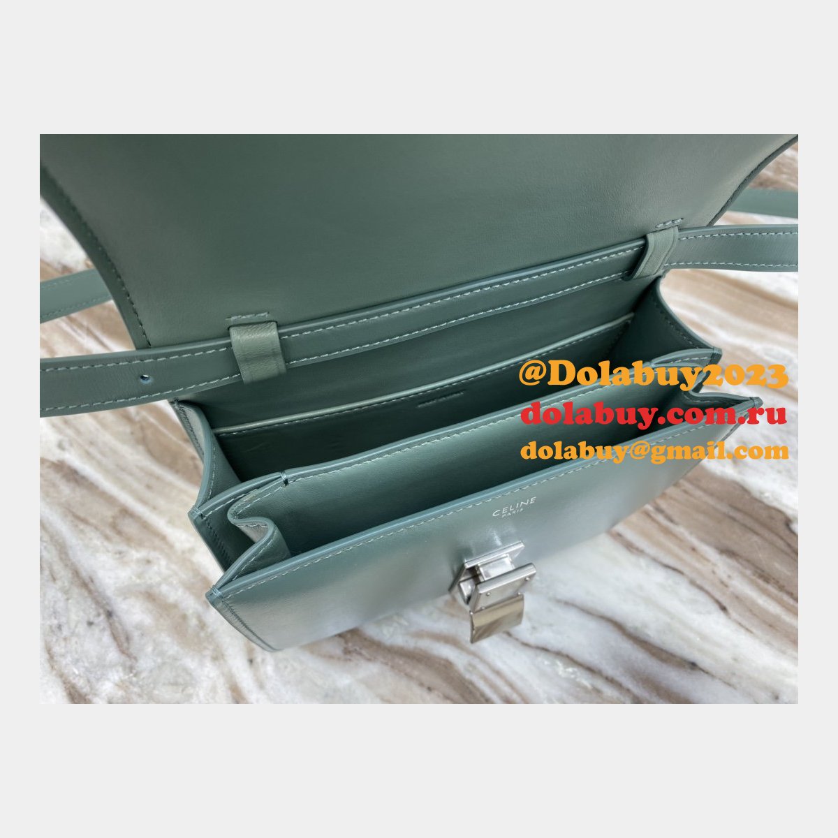 Top Quality Celine Teen Classic Calfskin Box Bag