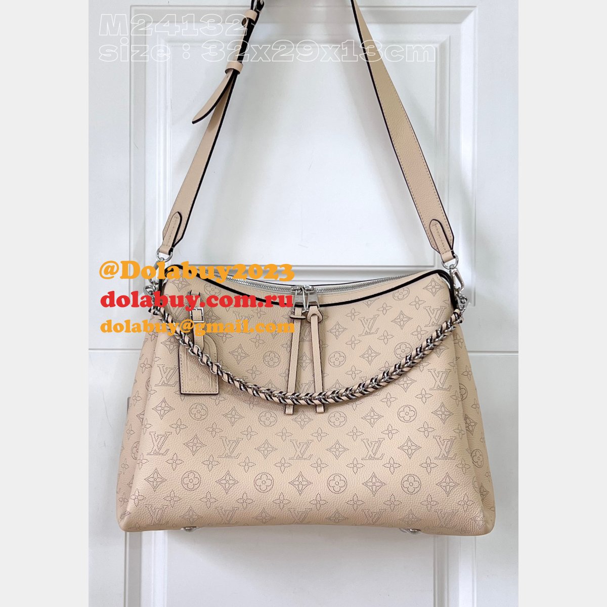 Hand It All MM Mahina M24133/M24132 Designers Louis Vuitton Fake Bag