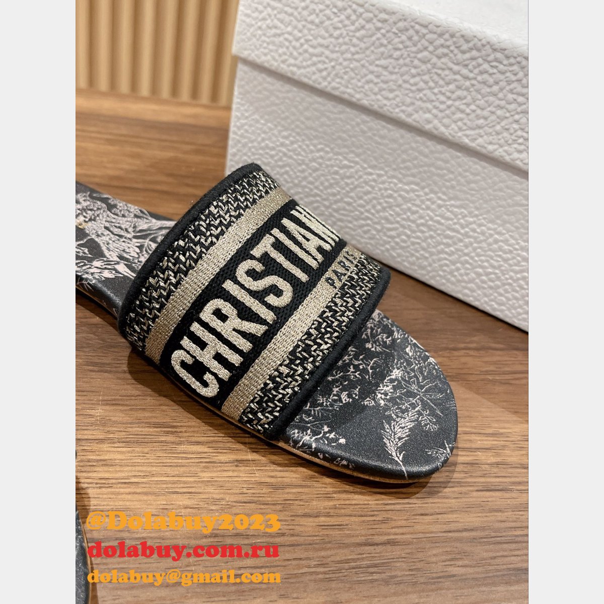 7 Star Inspired DIOR DWAY SLIDE Wholesale