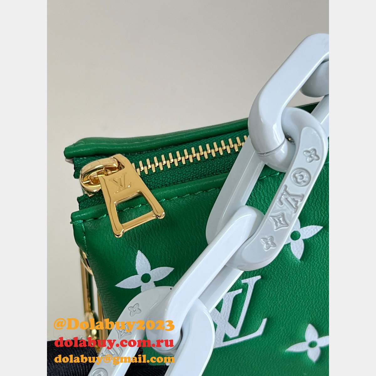 Buy Replica Louis Vuitton Coussin PM H27 China M57790 Green Bag For Sale