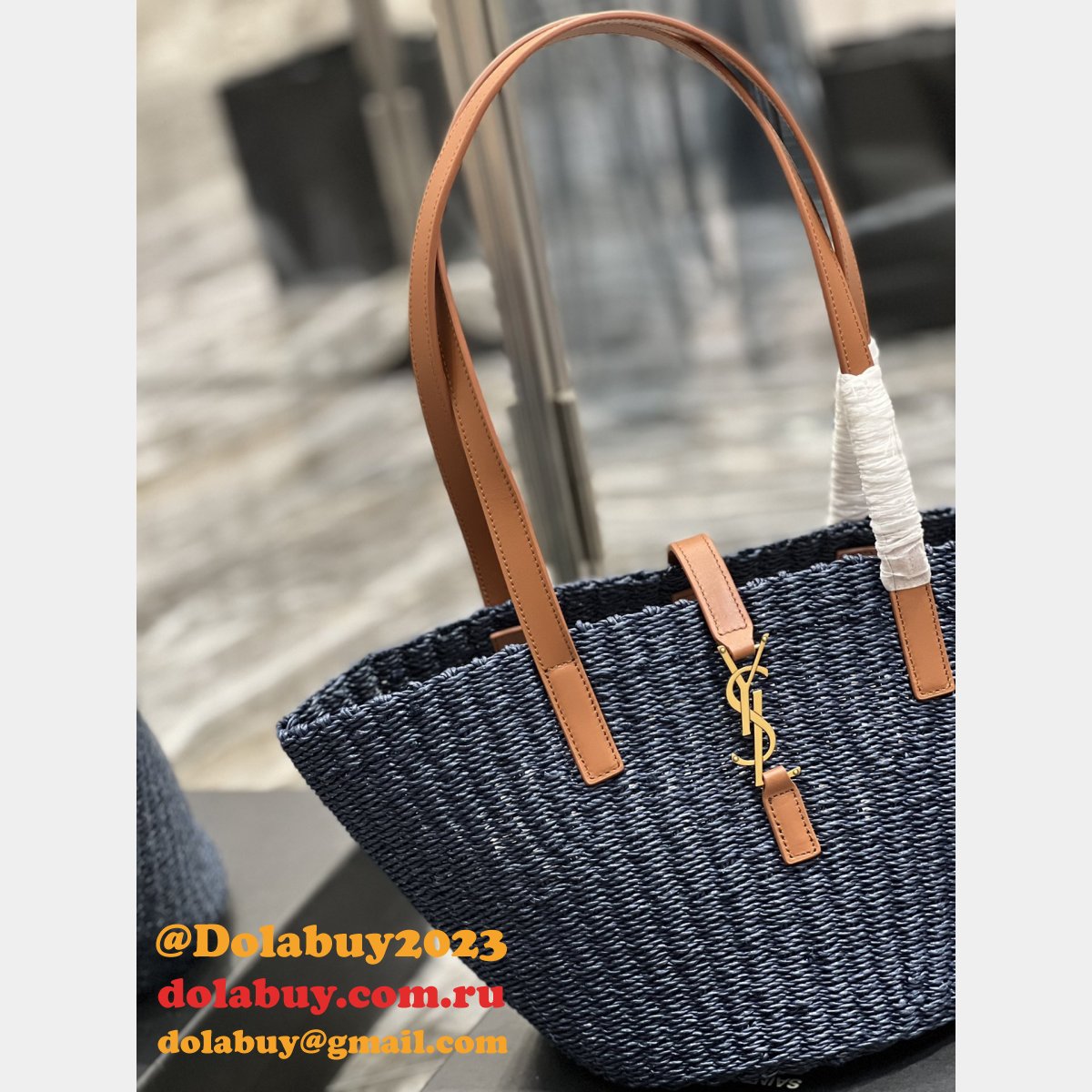 Food Basket Tote 1:1 Mirror 685618/688221 High Quality YSL Replicas Bag