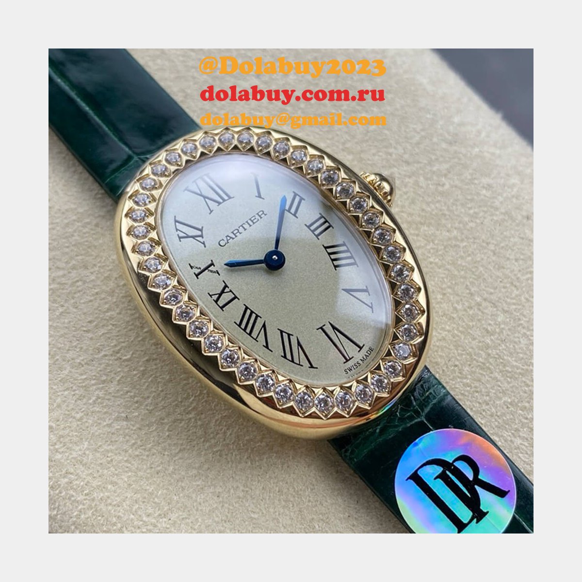 Cartier Small Baignoire watch