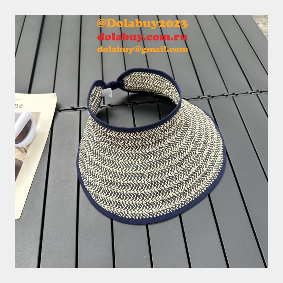 Louis Vuitton 2020 New style streamer straw basin hat