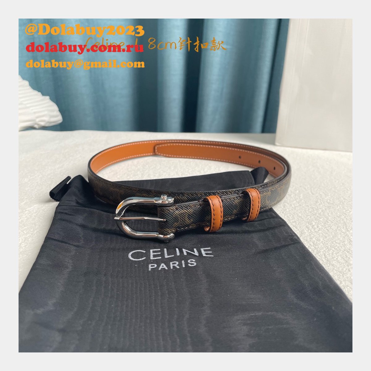 Replica Celine Inspired 18/25MM Top Quality Belt