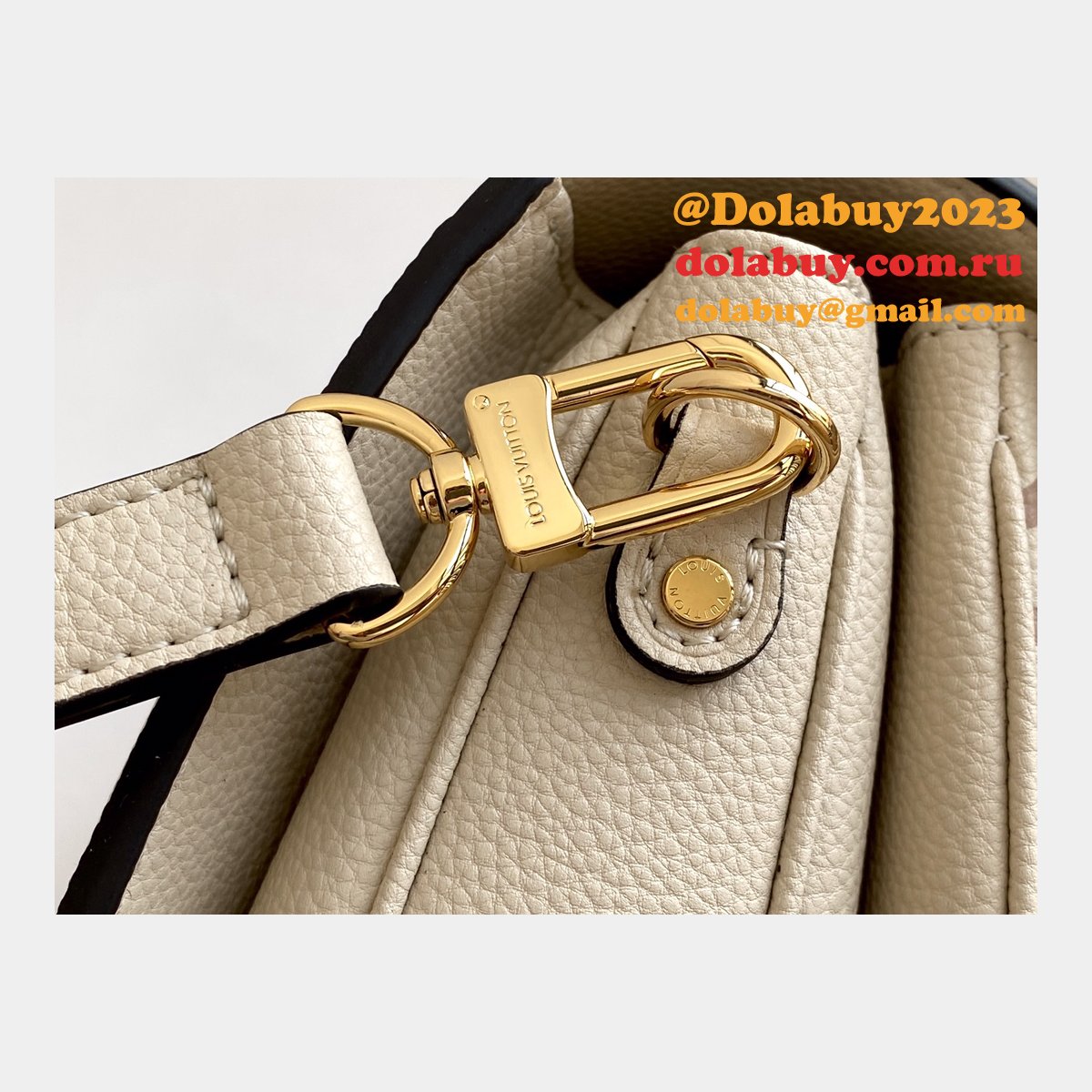 Louis Vuitton Replica M45596 Pochette Métis Bicolor Monogram Empreinte