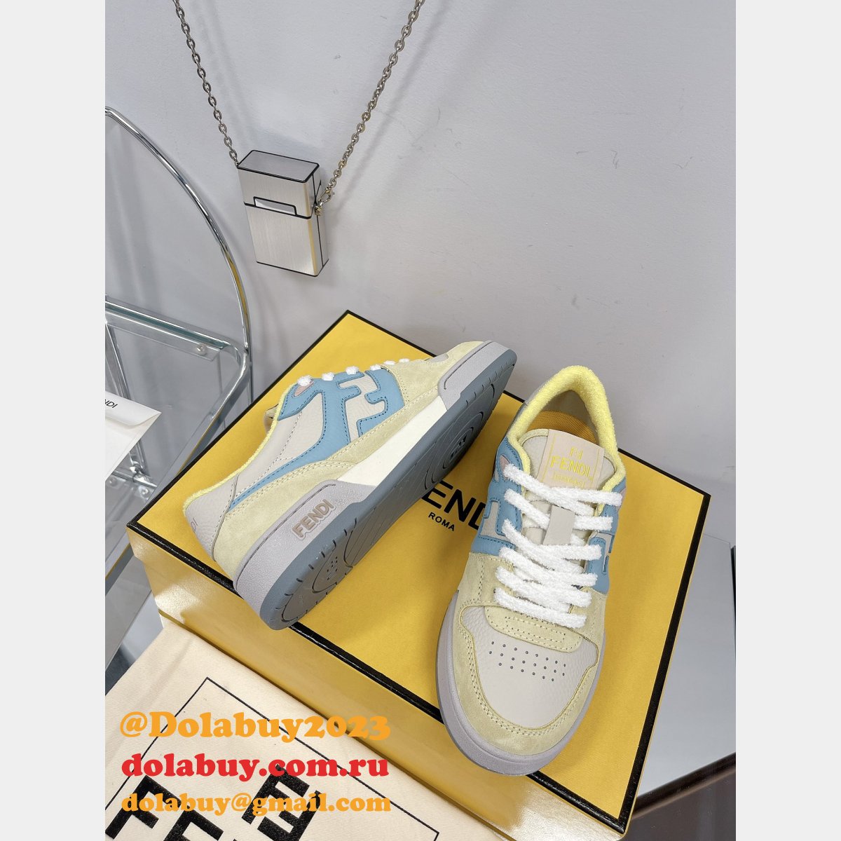 Top Replica Fendi Shoes Website To Buy High Quality 1:1 Match