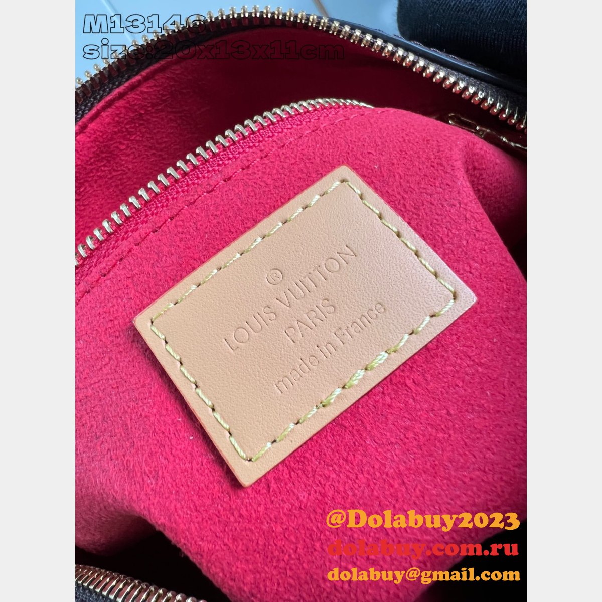 Louis Vuitton Designer Replica Speedy Trunk 20 Monogram M13146 Handbags