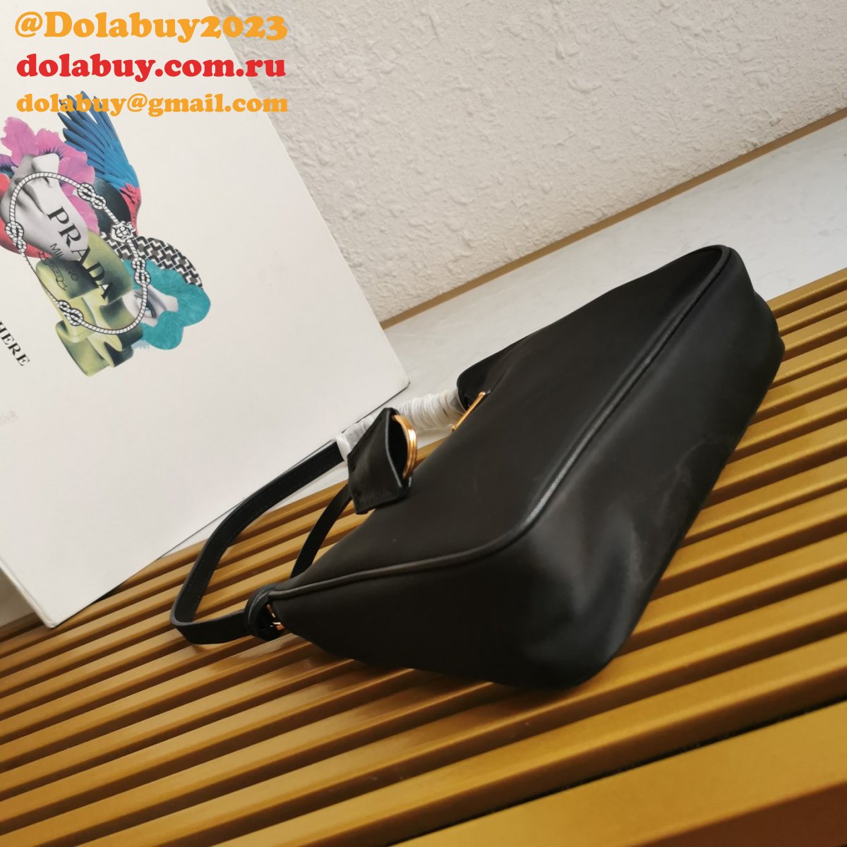 Shop High Quality Replica 1NE204 Prada Hobo Handbag