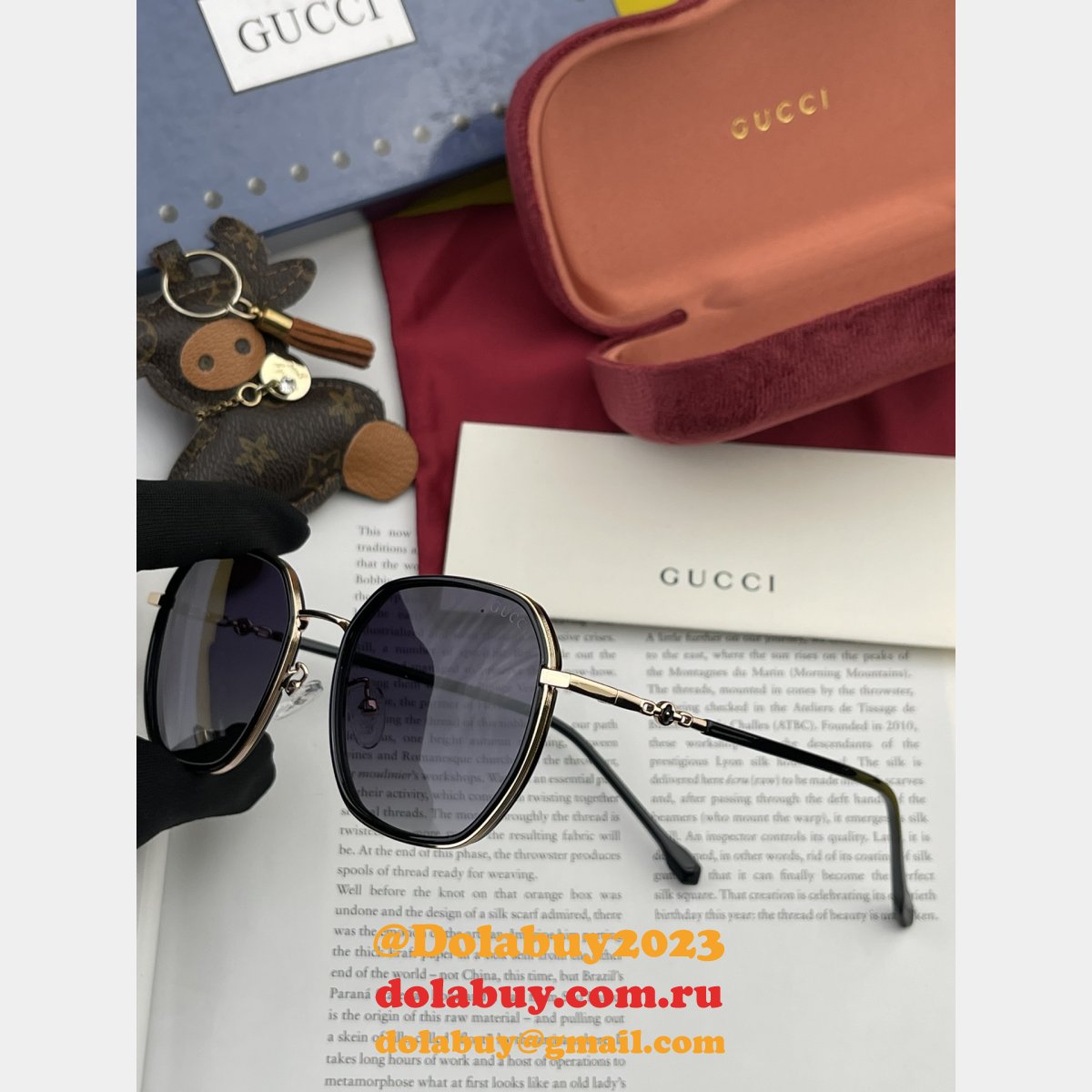 wholesale G*u*i 9807/0242 /g6521/g3369 perfect sunglasses