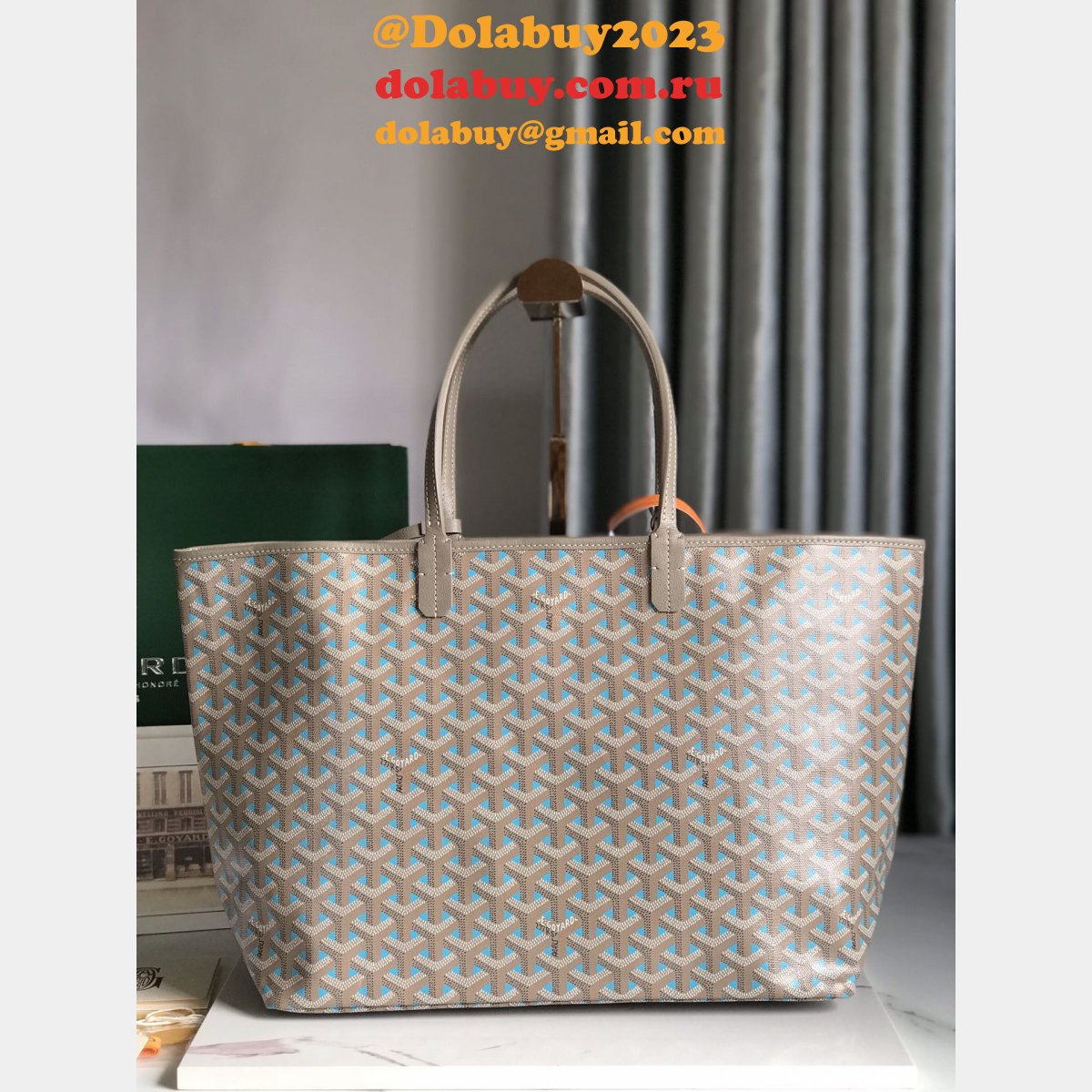 Saint Louis Goyard Replica Chevroches Tote Designer 020184 Bag