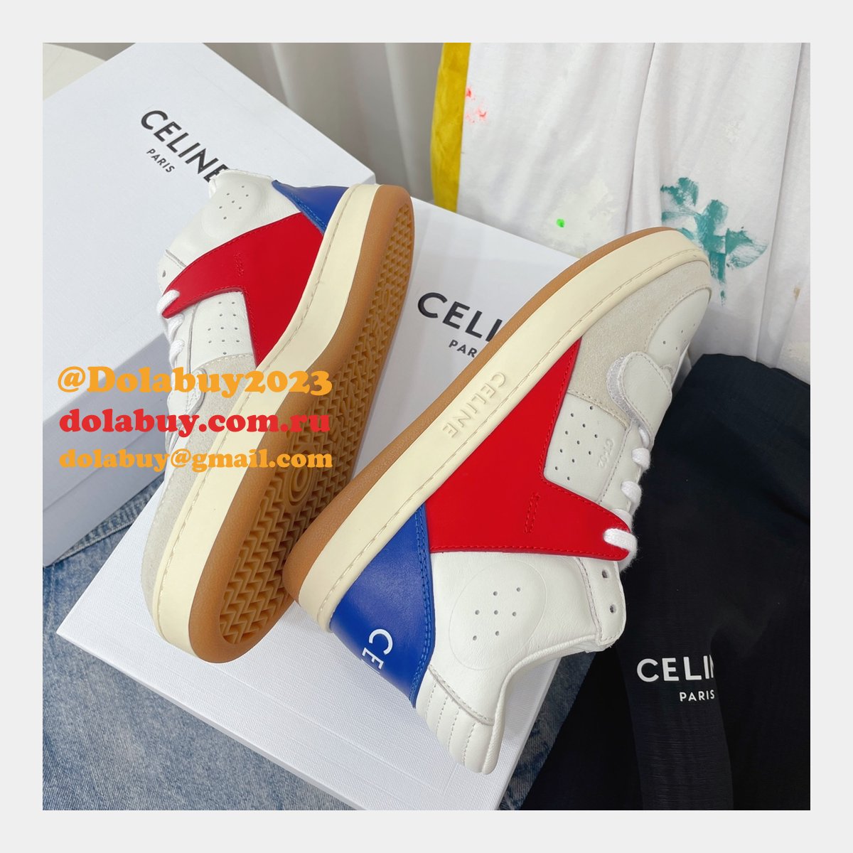 Top Quality Celine Replica Sneakers TUP Sale Store