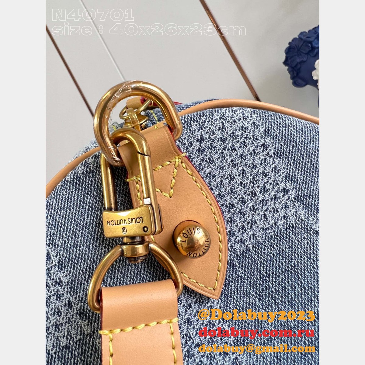 1:1 Best Speedy 40 Bandoulière Damier Luxury Fake Men Louis Vuitton Bag