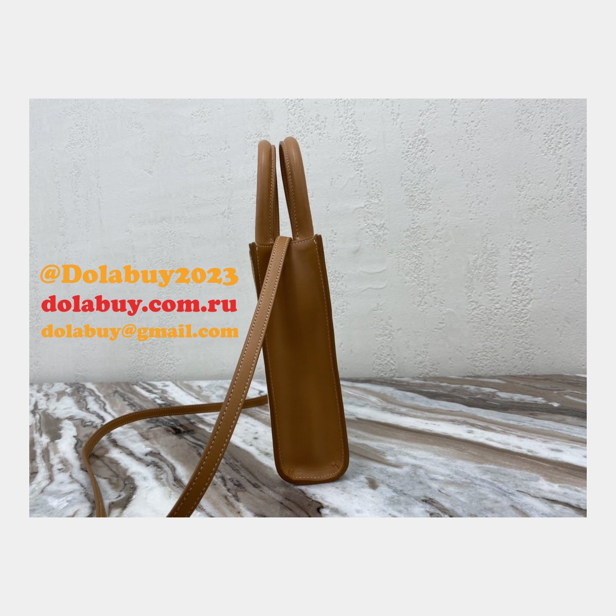 Celine Replica Small Cabas Vertical Bag In Triomphe Canvas