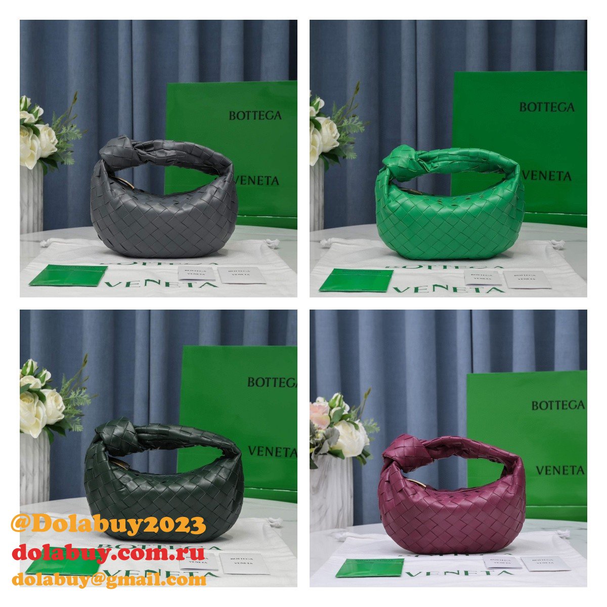 Buy First Copy Replica Bottega Veneta Jodie Clutch Bag online from China