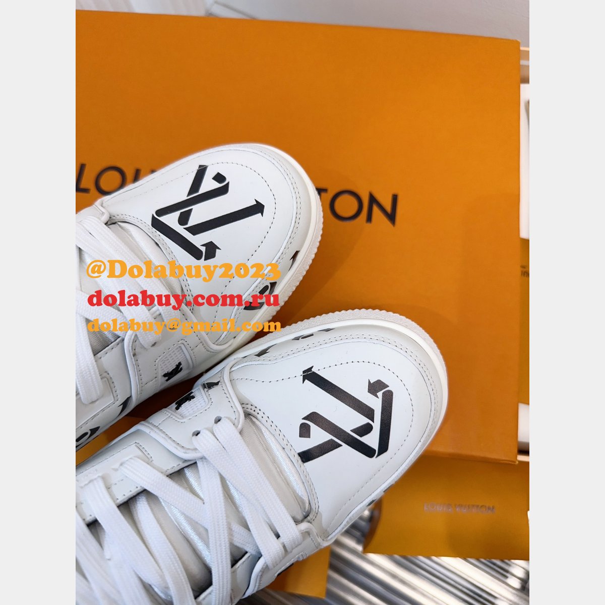 Louis Vuitton Replica Trainer Maxi Sneakers By Virgin Abloh