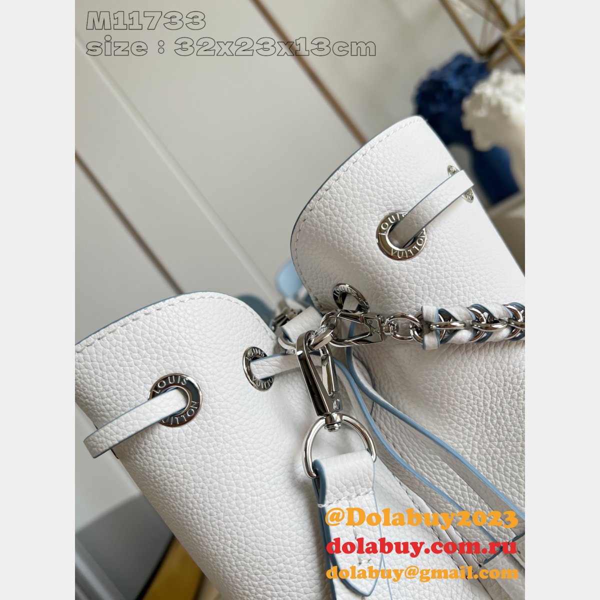 Duplicate Louis Vuitton Perfect Mahina M11733 Bella Tote Bag