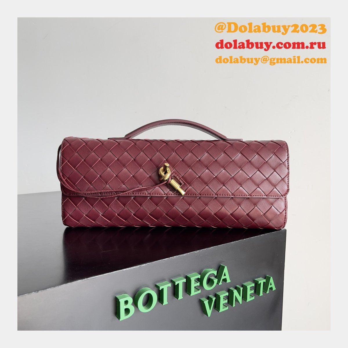 Luxury 741511 Replica Bottega Veneta Andiamo Evening Bags