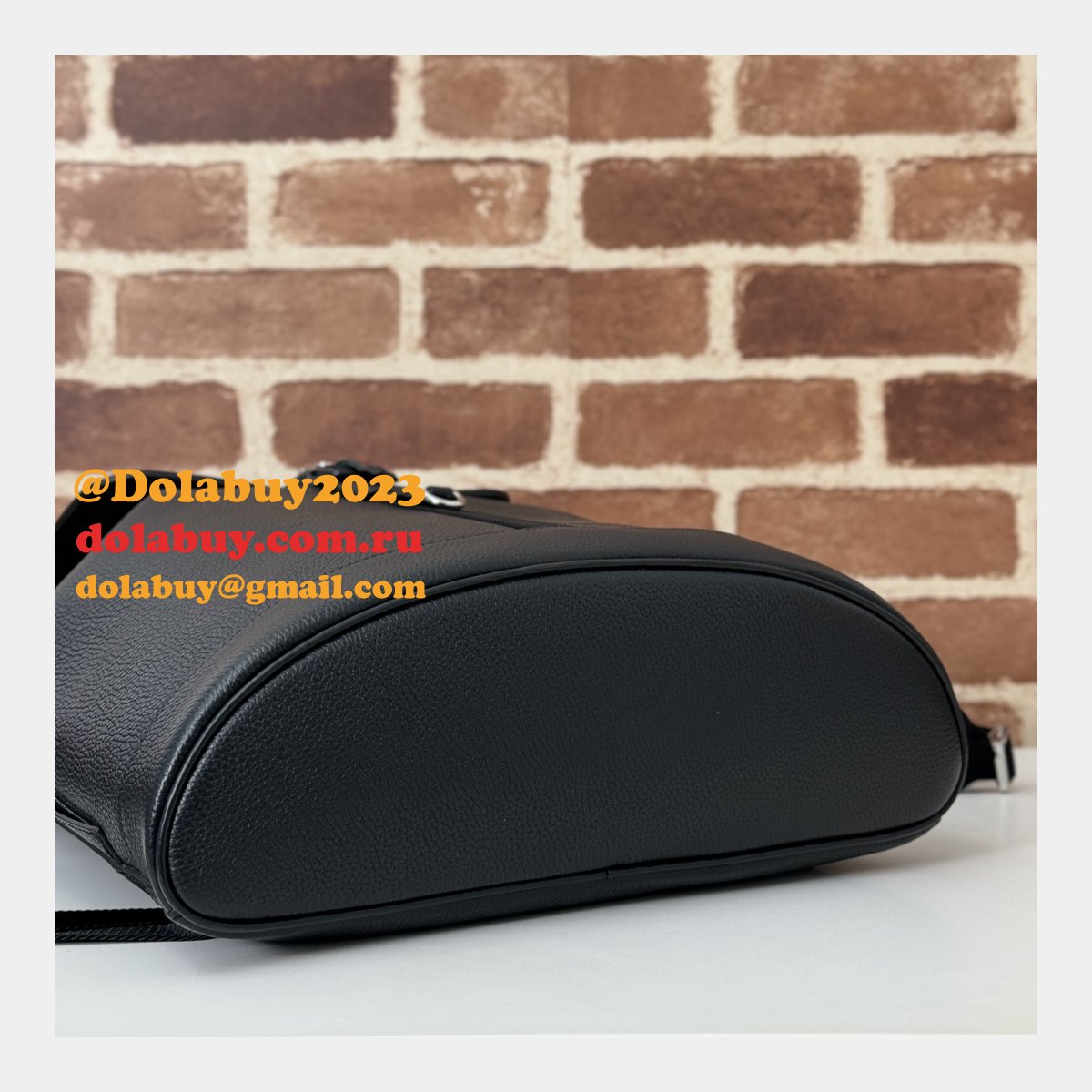 luxury replicas large backpack G*u*i mens 816750 black bag