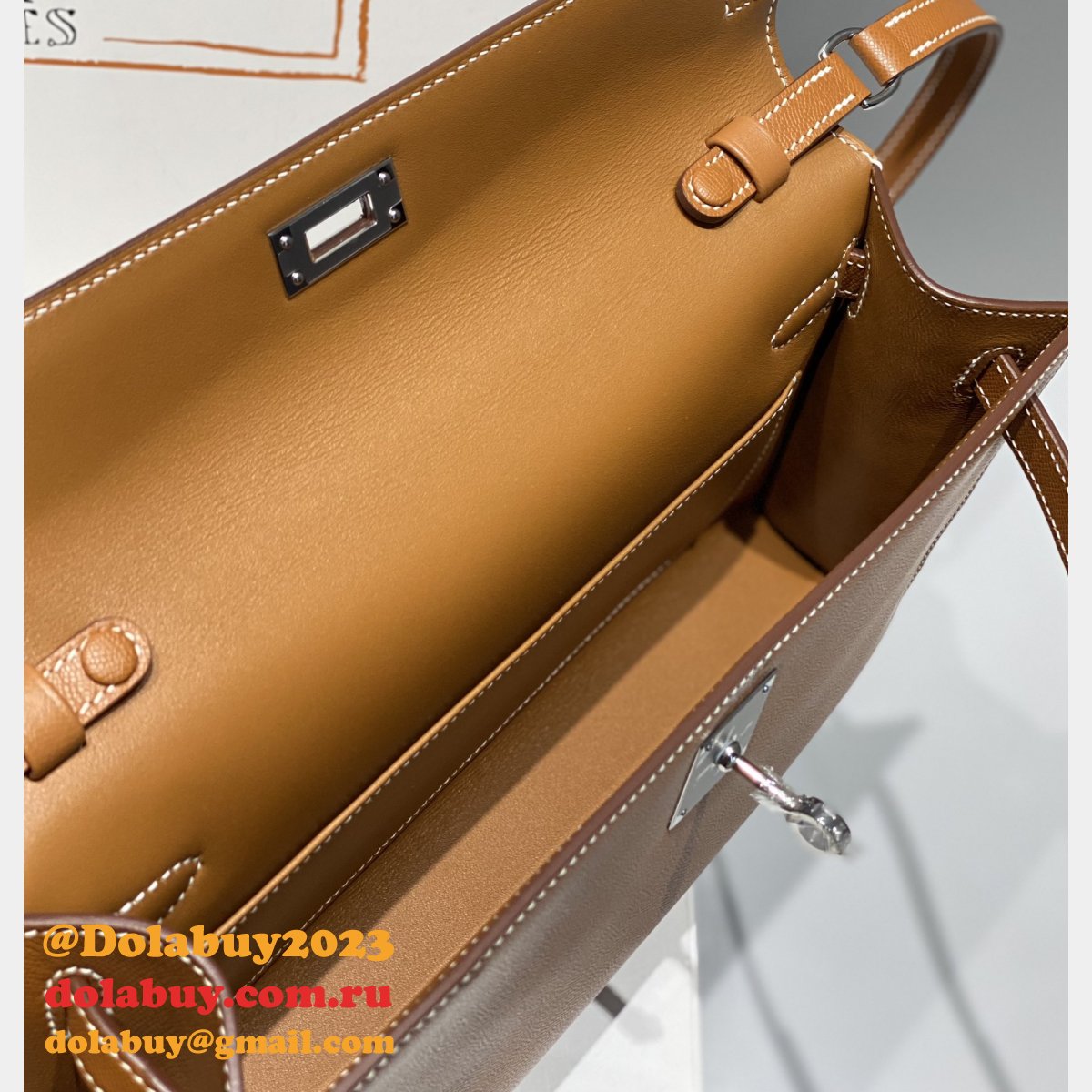 Luxury hermes kelly elan Customized Madame BAG