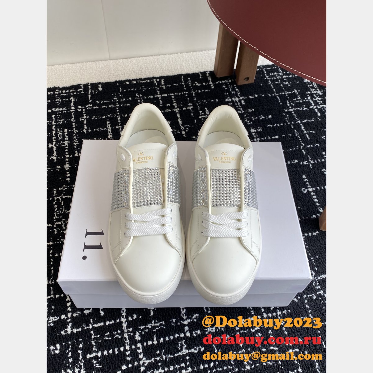 Luxury Top Quality Valentino UNTITLED OPEN SNEAKER