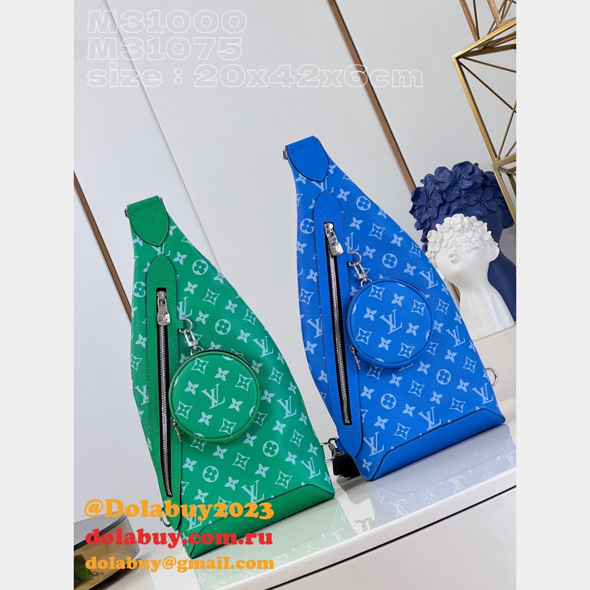 Replica 1:1 News M31075 & M31000 Bumbag Designer Louis Vuitton Bag