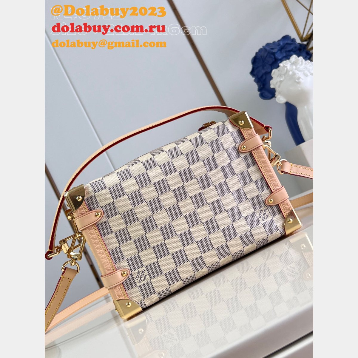 Wholesale Louis Vuitton N40712 Side Trunk MM Top Quality Bag