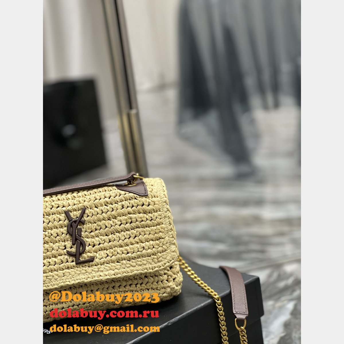 Designer Niki YSL Replica 22/28cm 633151/633158 Luxury Bag