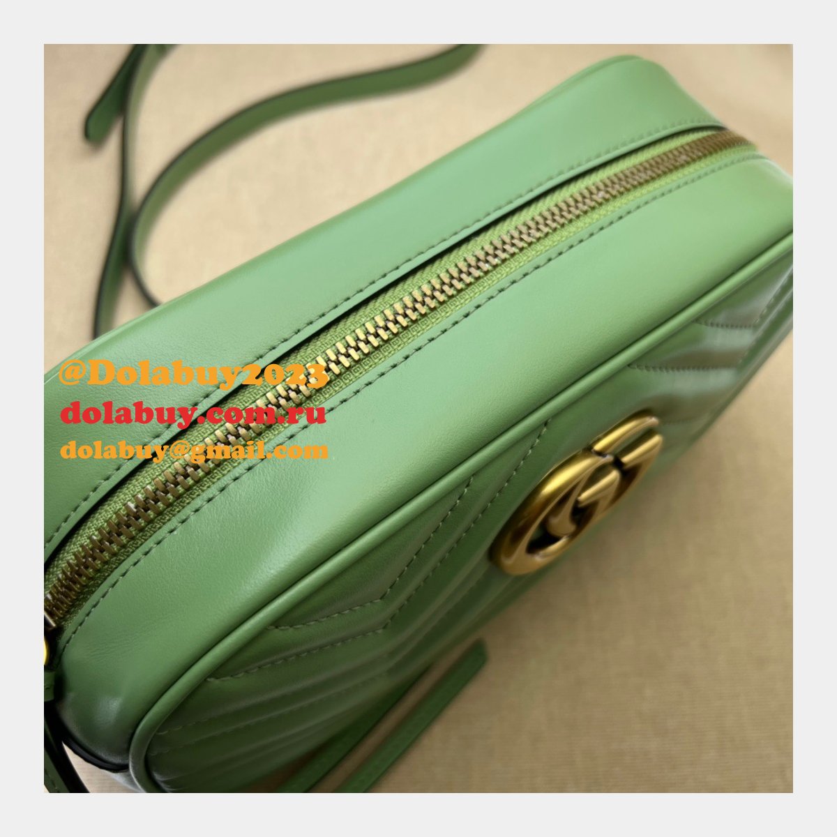 designer G*u*i leather gg marmont top 447632 matelassé shoulder bag