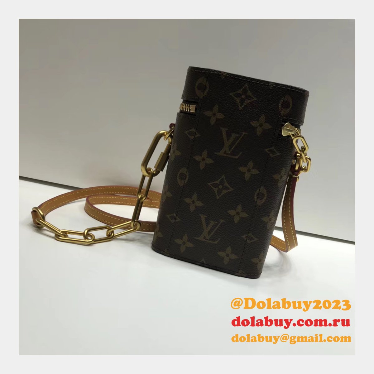 Louis Vuitton Replica Phone Box Monogram Other M44914 Bag Brown