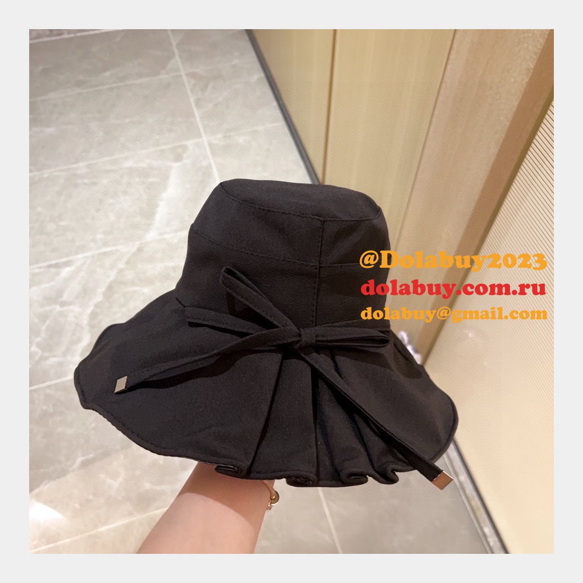 High Quality CC Replica Straw hat